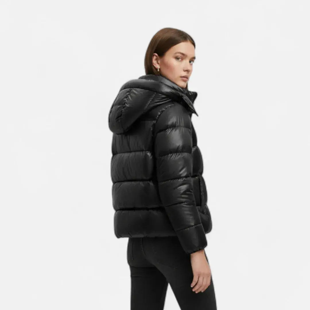 Loralie | Slim Fit Hooded Puffer Jacket