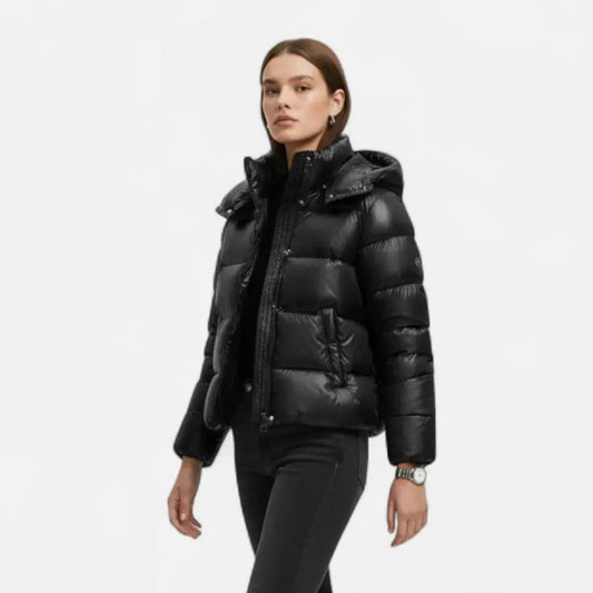 Loralie | Slim Fit Hooded Puffer Jacket