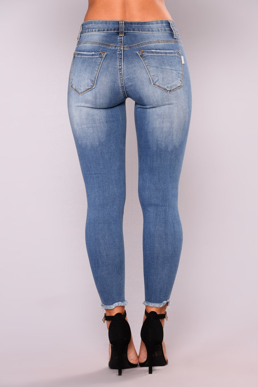 Sylvie | Stretch Denim Ankle Lift Jeans