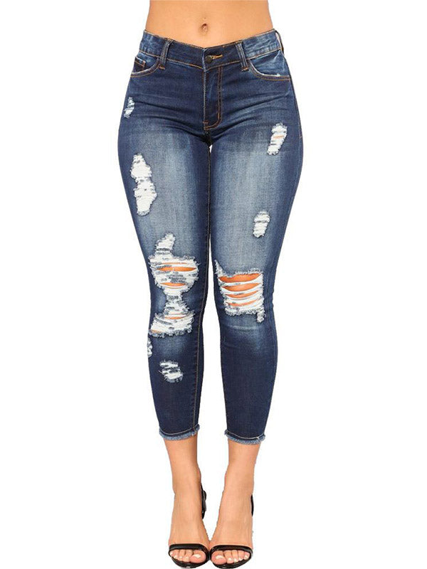 Sylvie | Stretch Denim Ankle Lift Jeans