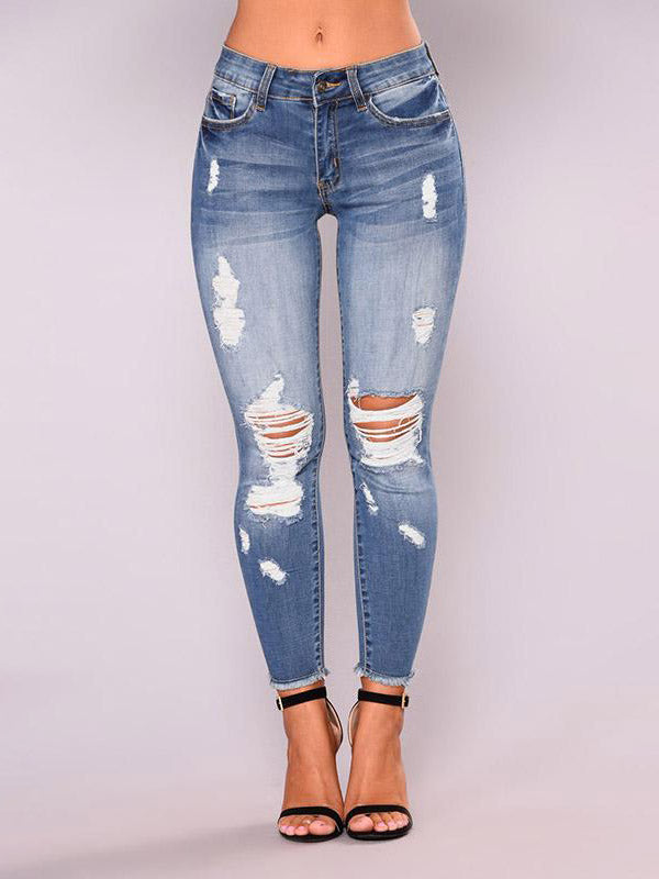 Sylvie | Stretch Denim Ankle Lift Jeans