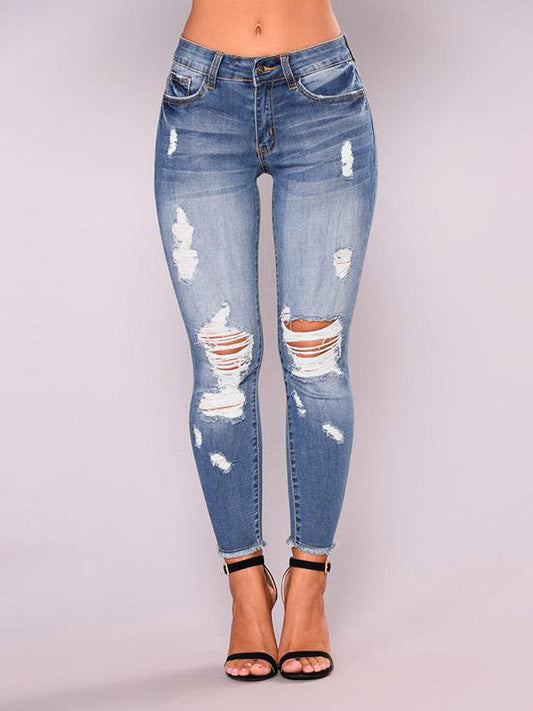 Sylvie | Stretch Denim Ankle Lift Jeans