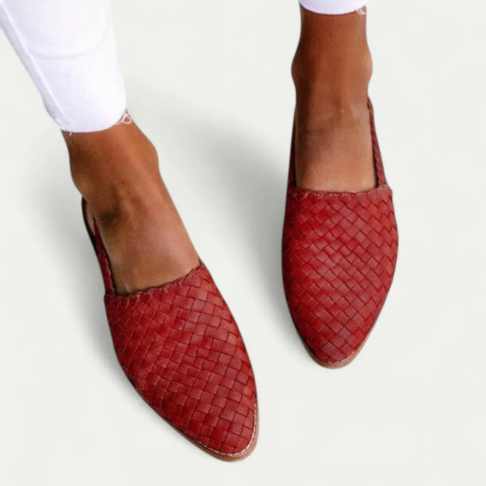 Palmira | Woven Slingback Flats