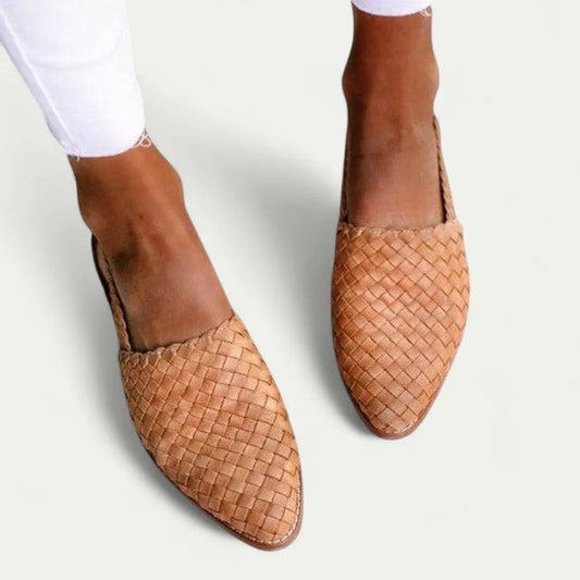 Palmira | Woven Slingback Flats