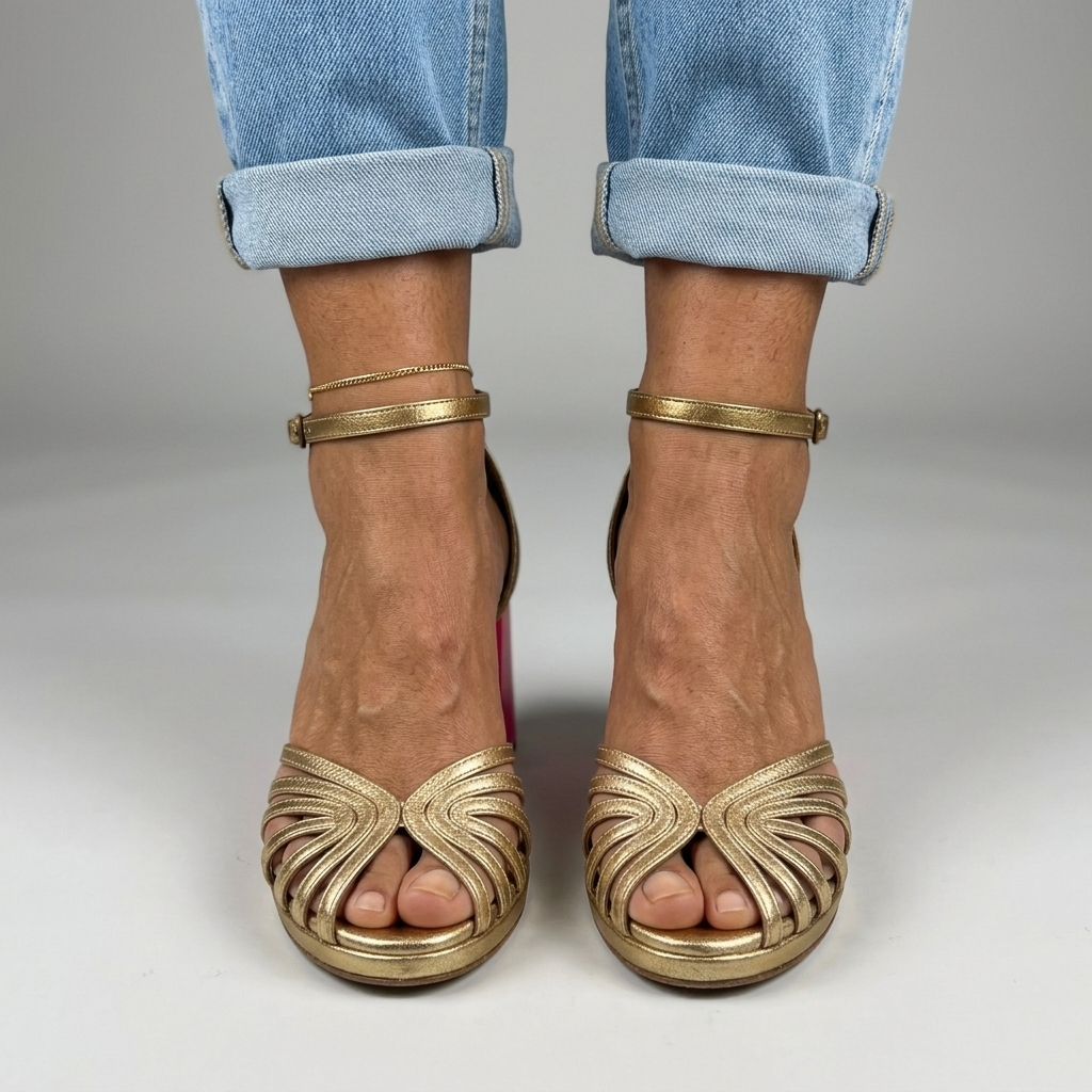 Enid | Ankle-Strap Heels