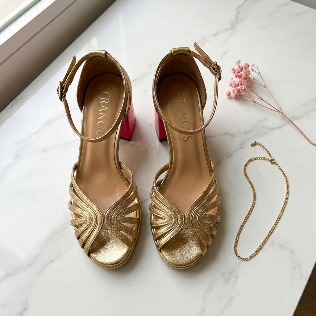 Enid | Ankle-Strap Heels