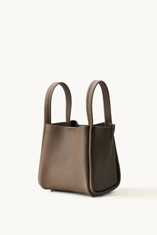 Anneke | Full-Grain Leather Bucket Bag photo
