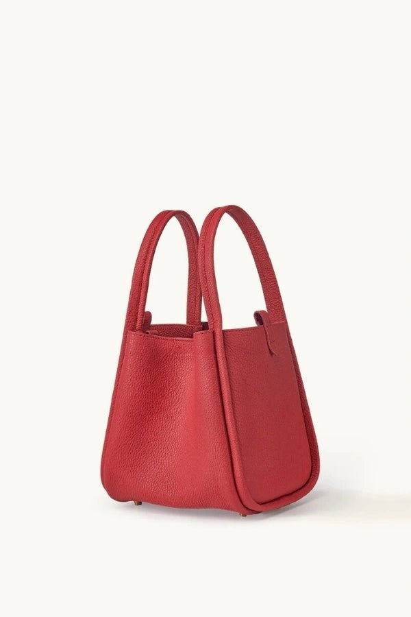 Anneke | Full-Grain Leather Bucket Bag photo