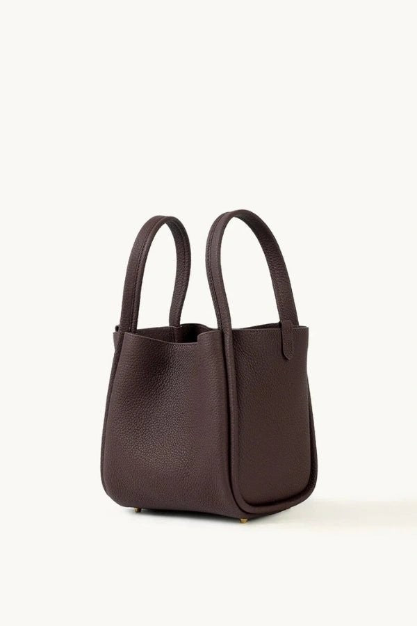 Anneke | Full-Grain Leather Bucket Bag photo