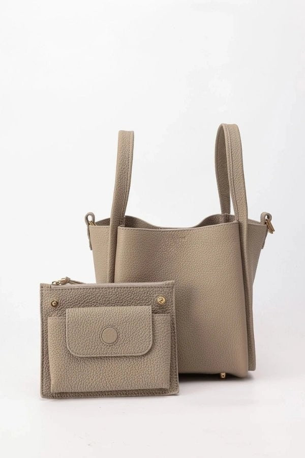 Anneke | Full-Grain Leather Bucket Bag photo