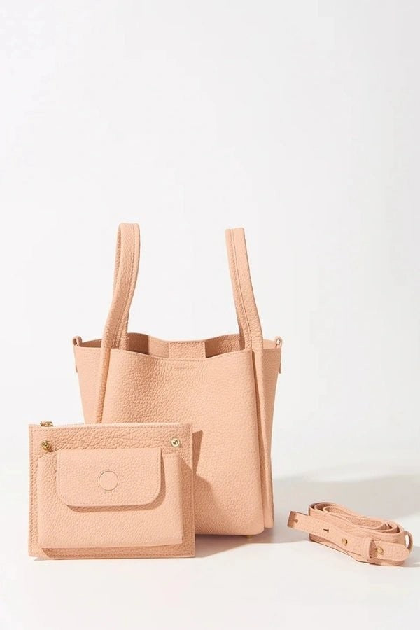 Anneke | Full-Grain Leather Bucket Bag photo