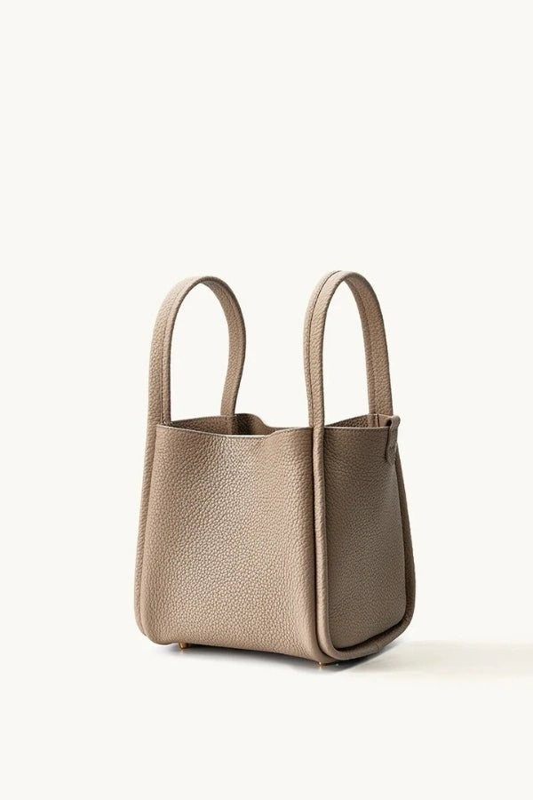 Anneke | Full-Grain Leather Bucket Bag photo