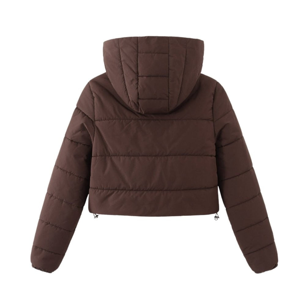 Bettina | Cropped Hooded Puffer Jacket photo