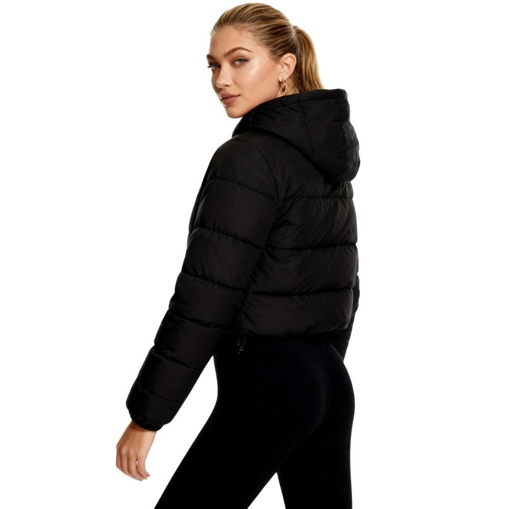 Bettina | Cropped Hooded Puffer Jacket photo