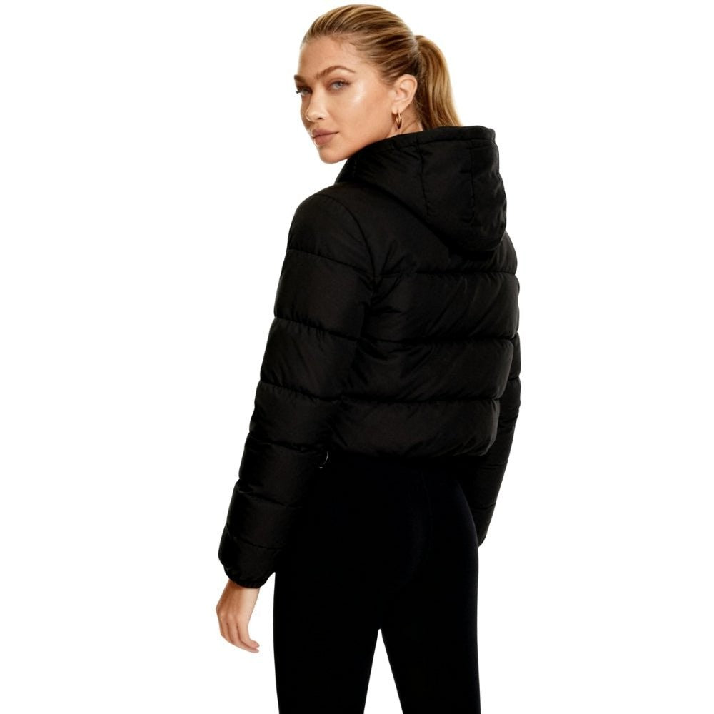 Bettina | Cropped Hooded Puffer Jacket photo