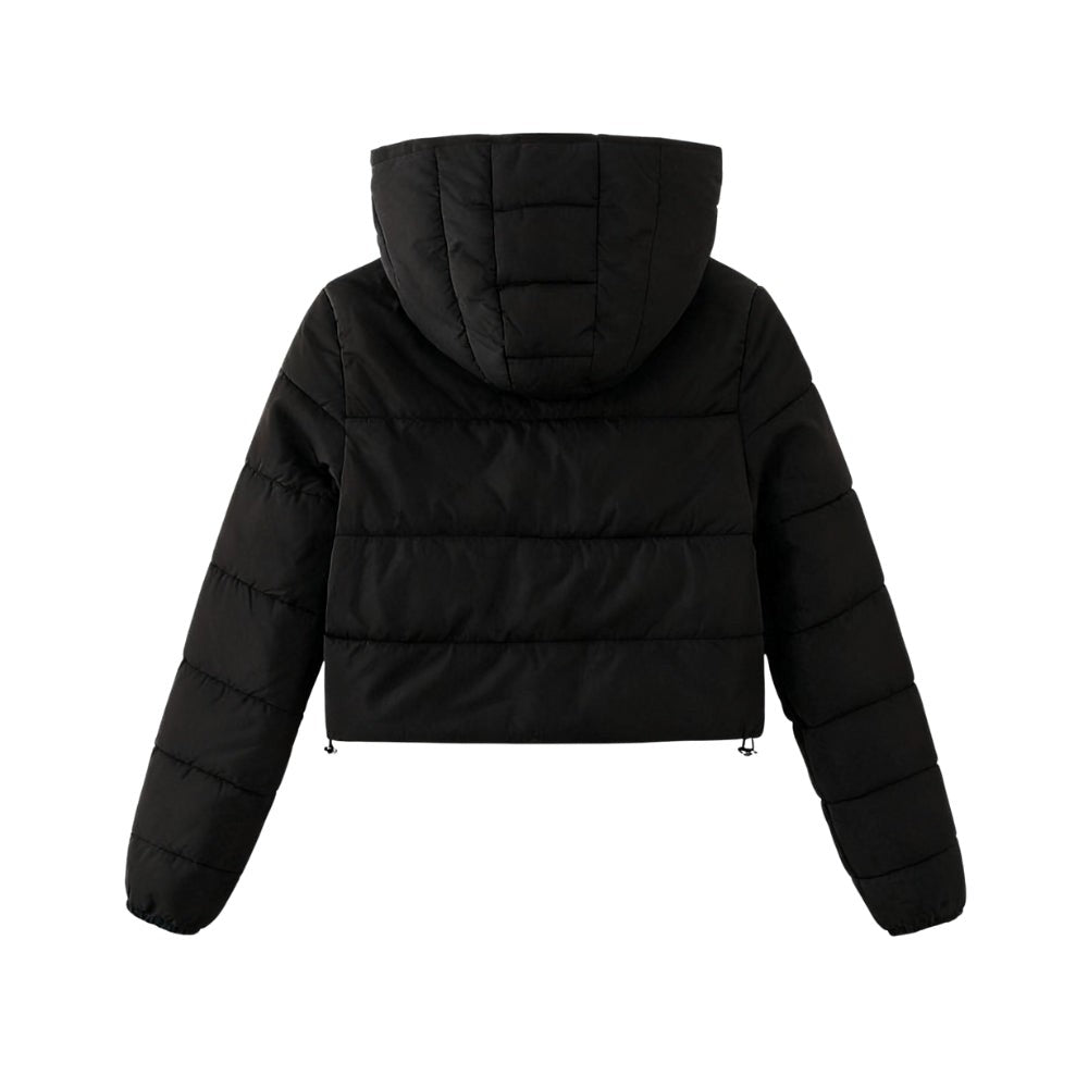 Bettina | Cropped Hooded Puffer Jacket photo