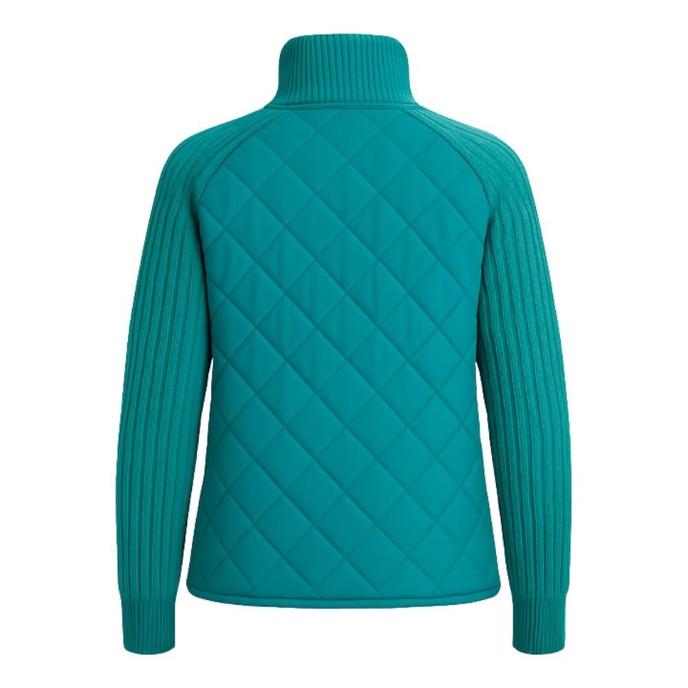 Branwen | Quilted Jacket with Knit Sleeves photo