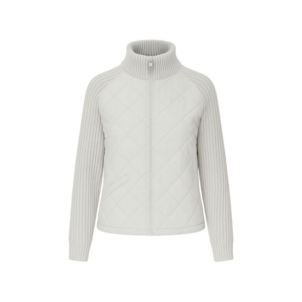 Branwen | Quilted Jacket with Knit Sleeves photo
