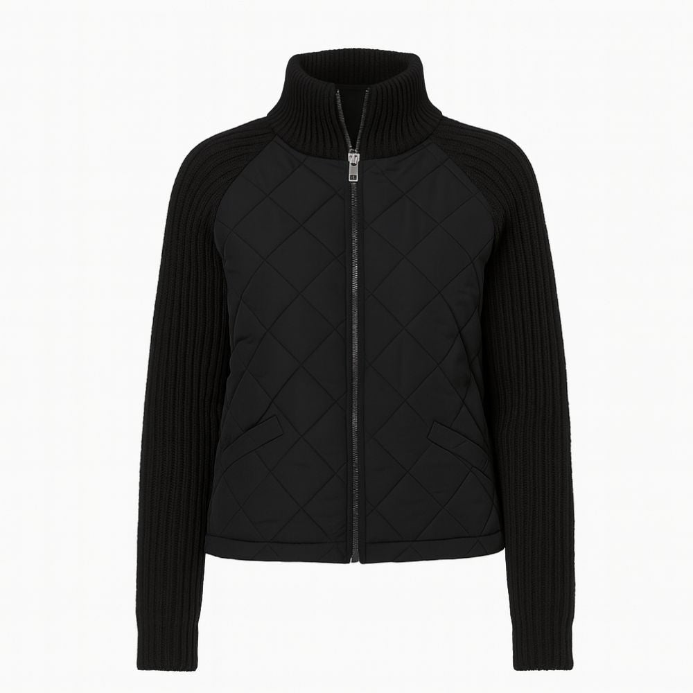 Branwen | Quilted Jacket with Knit Sleeves photo