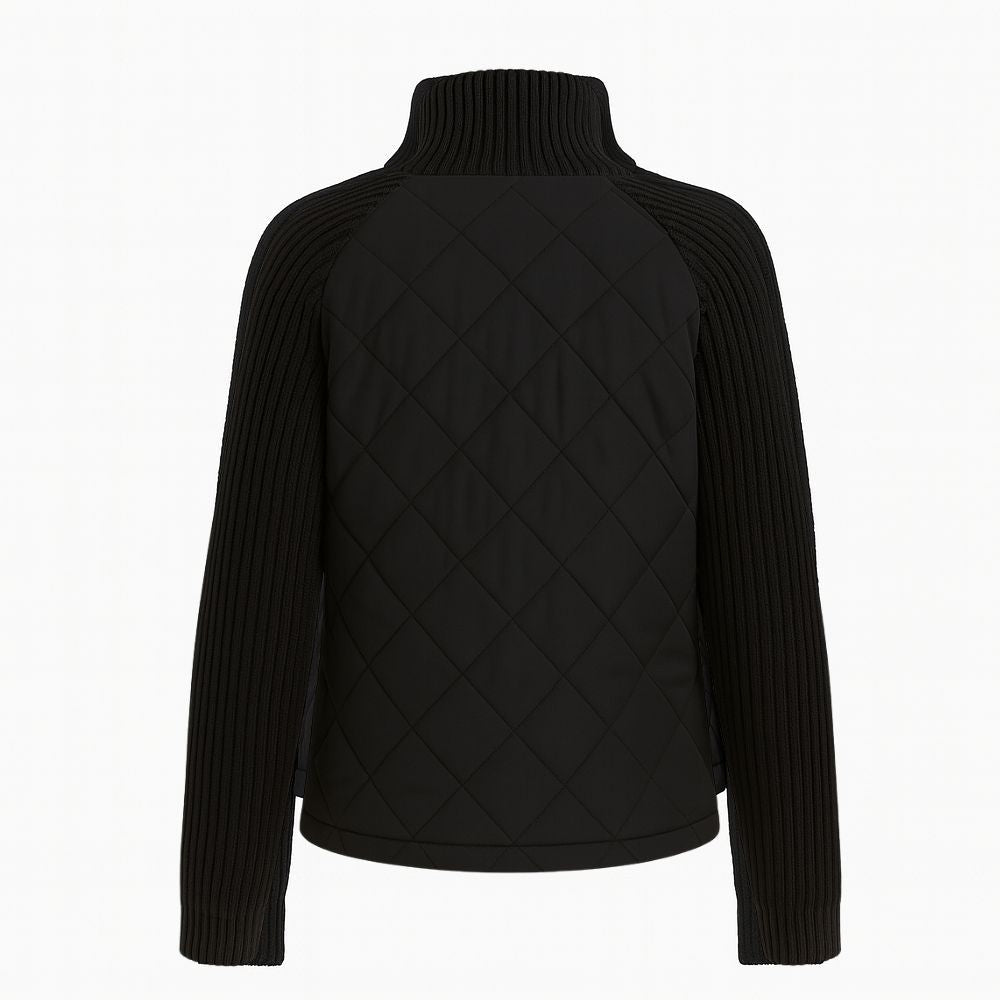 Branwen | Quilted Jacket with Knit Sleeves photo
