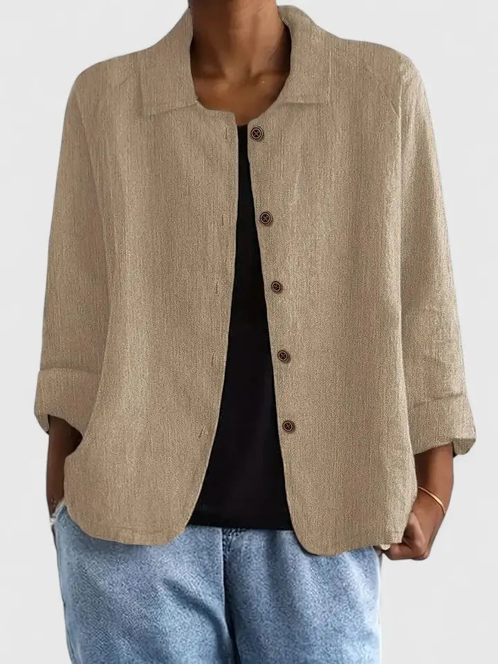 Camille | Classic Cotton Light Top