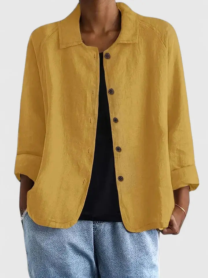 Camille | Classic Cotton Light Top