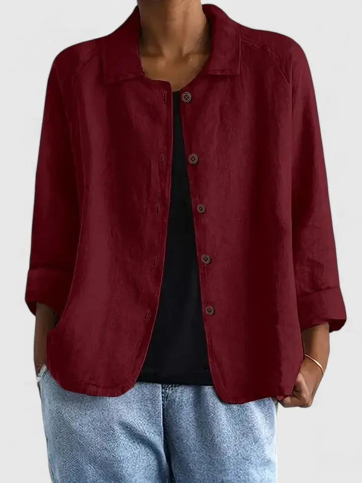 Camille | Classic Cotton Light Top