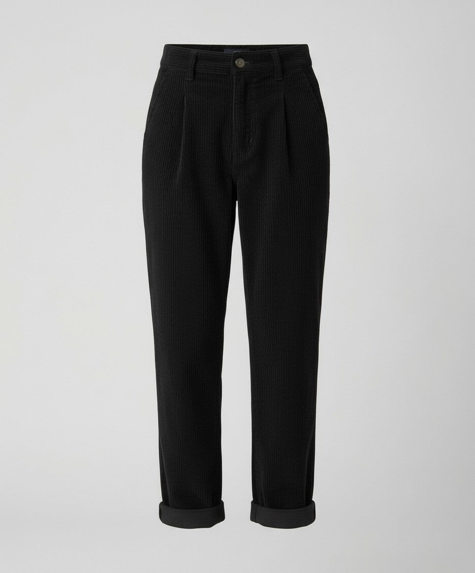 Callan | Stout Elastic Waist Corduroy Pants for Women photo