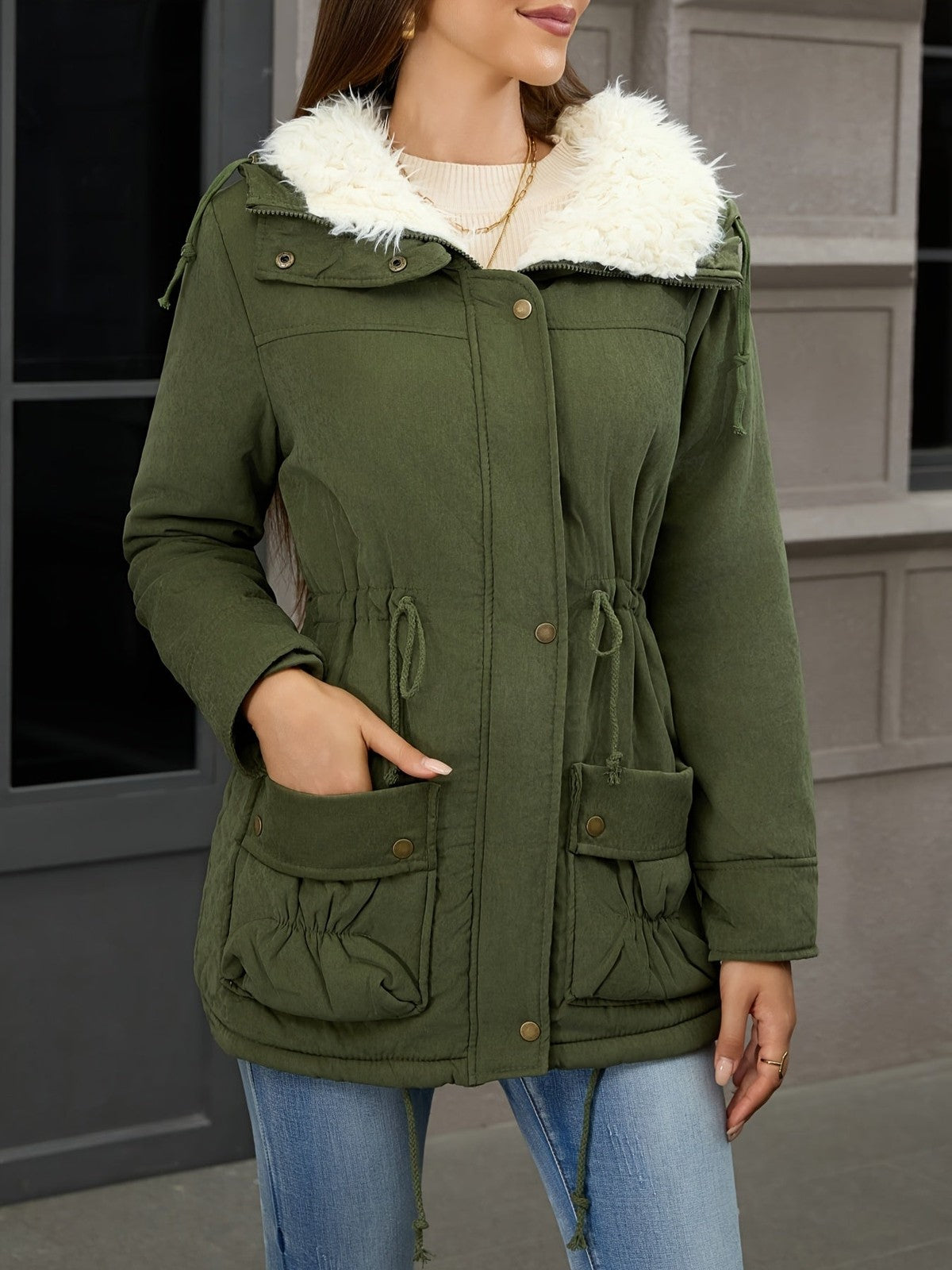 Yvet | Women's Cozy Lined Hooded Winter Parka