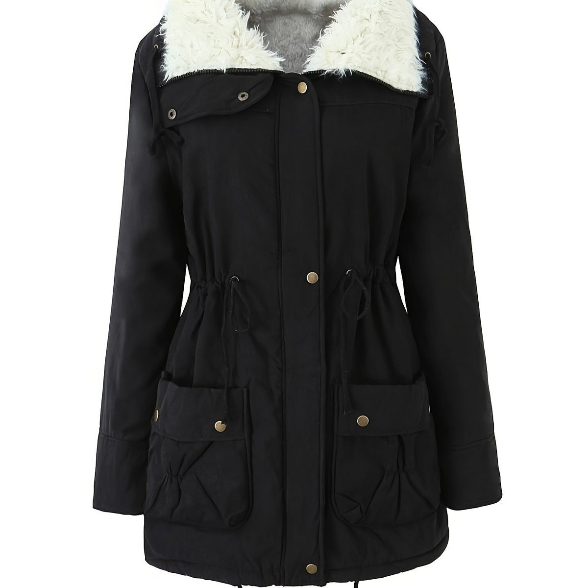 Yvet | Women's Cozy Lined Hooded Winter Parka