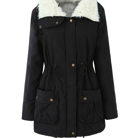 Yvet | Women's Cozy Lined Hooded Winter Parka