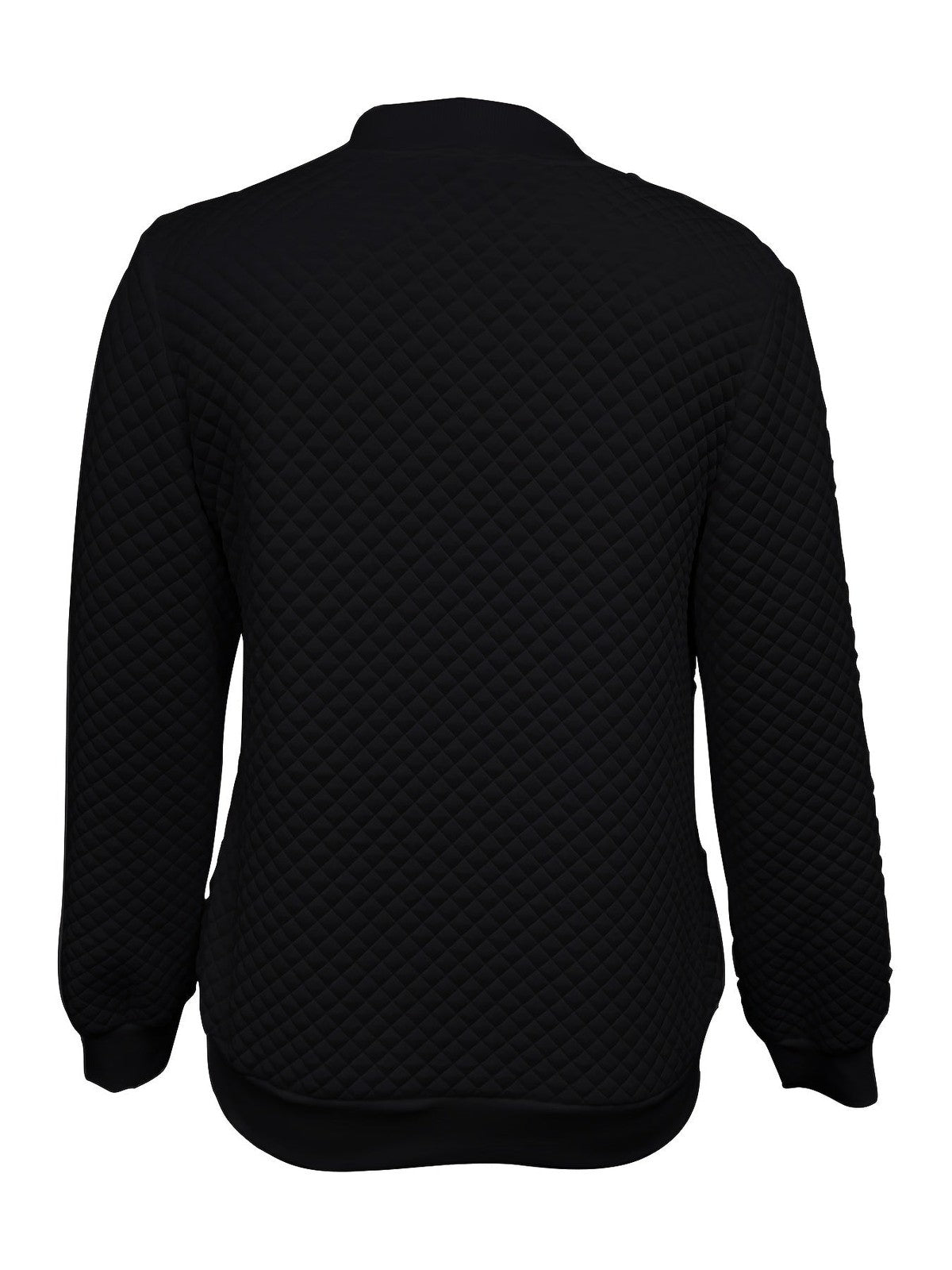 Carolyn | Women's Quilted-Texture Baseball Jacket