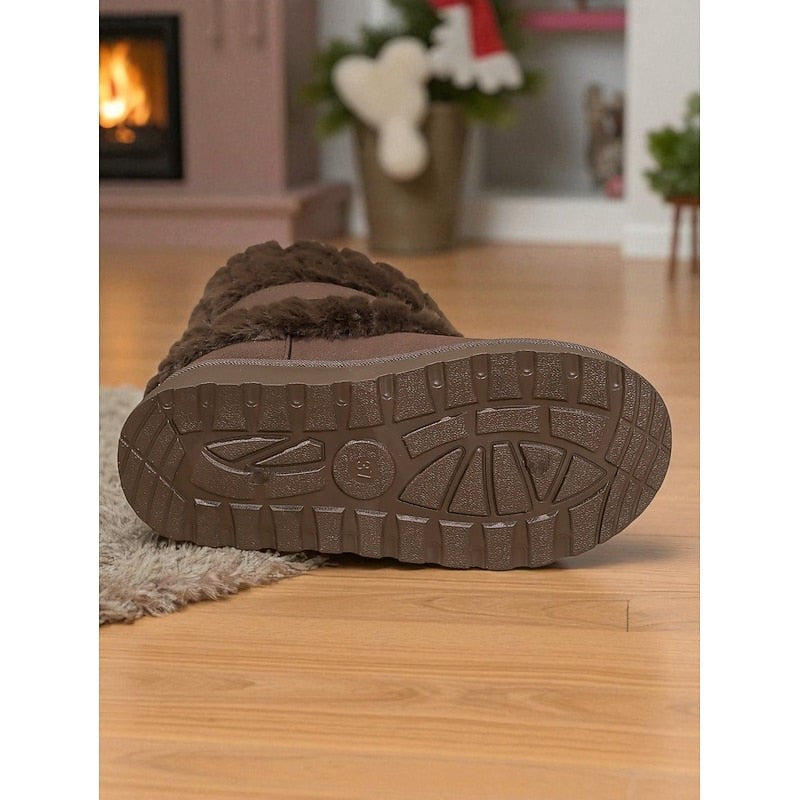 Opaline | Women's Cozy Fur-Trimmed Snow Boots