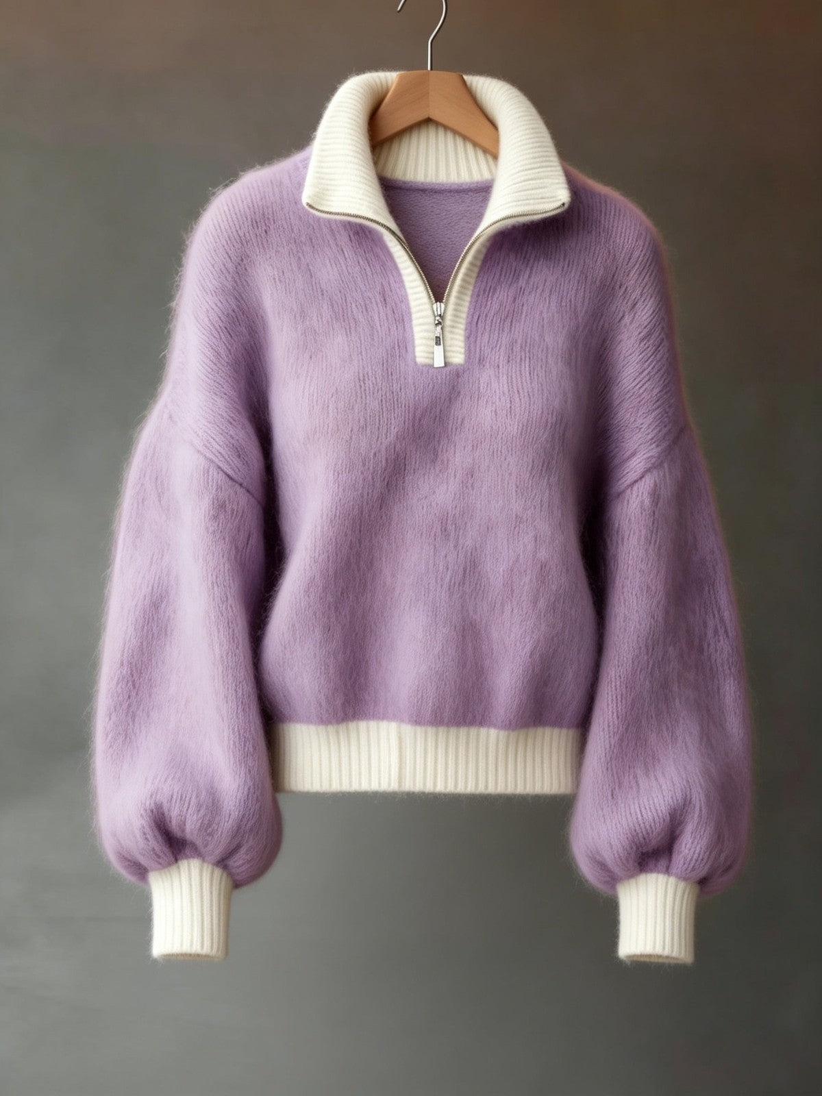 Cecily | Women's Relaxed Half-Zip Sweater