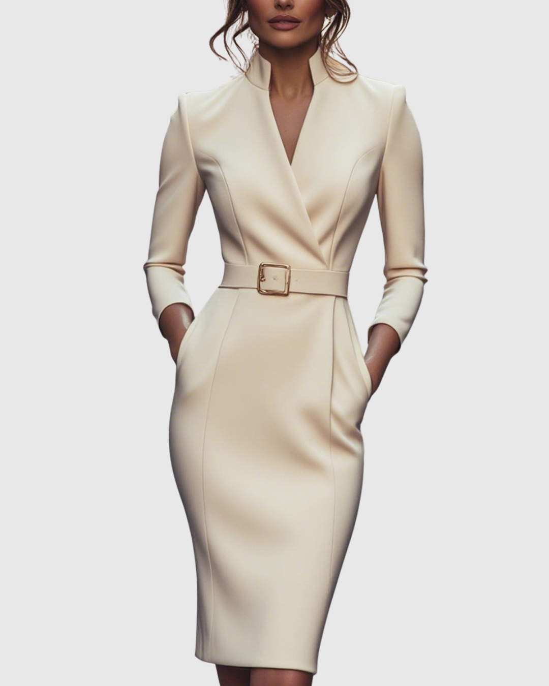 Clarissa | Refined Midi Dress