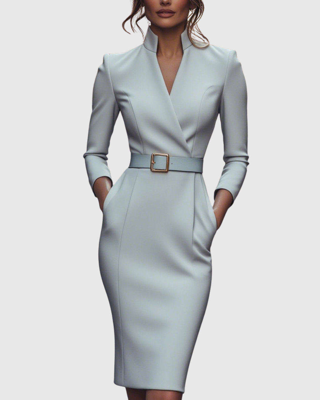 Clarissa | Refined Midi Dress