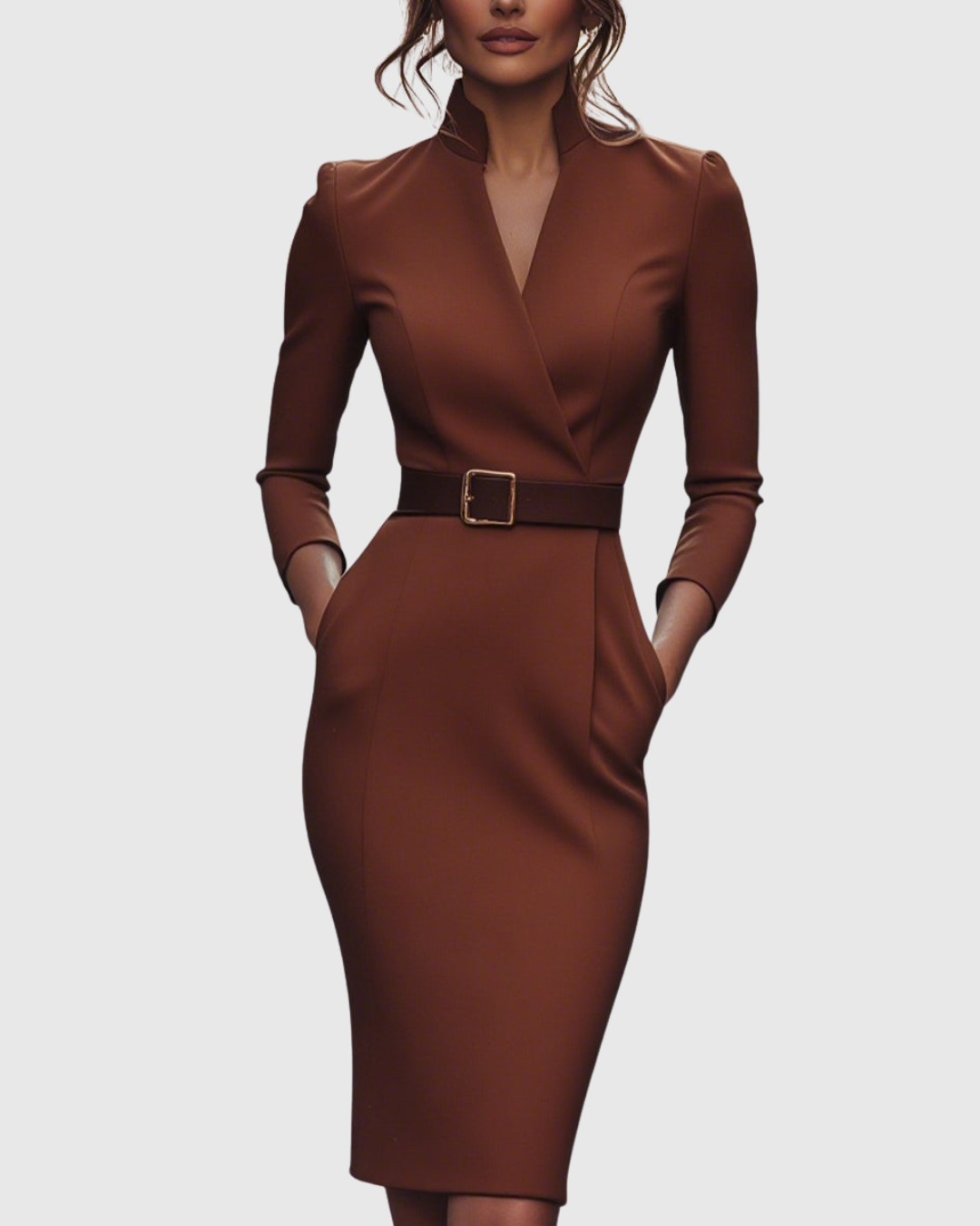 Clarissa | Refined Midi Dress