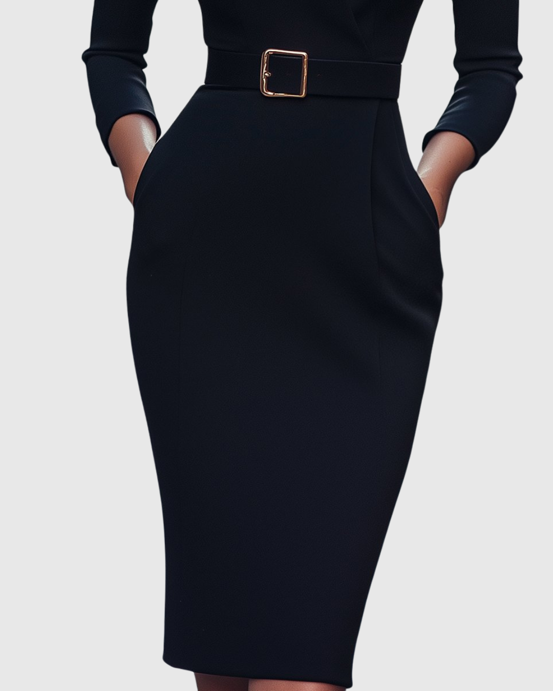 Clarissa | Refined Midi Dress