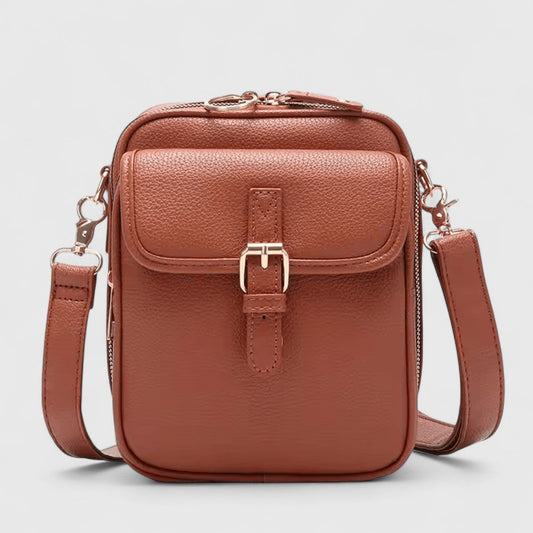 Cosette | Crossbody Bag with Adjustable Strap and Buckle Detail