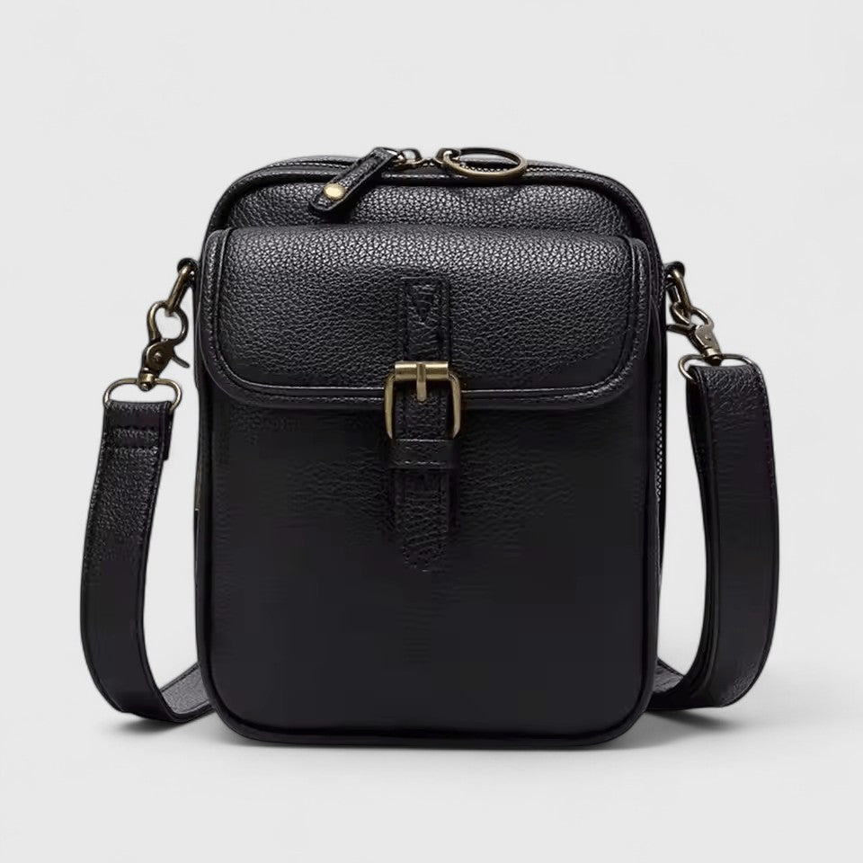 Cosette | Crossbody Bag with Adjustable Strap and Buckle Detail