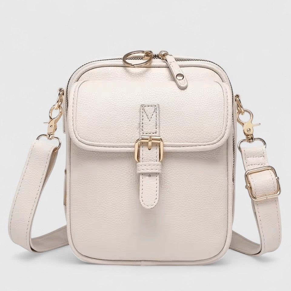 Cosette | Crossbody Bag with Adjustable Strap and Buckle Detail