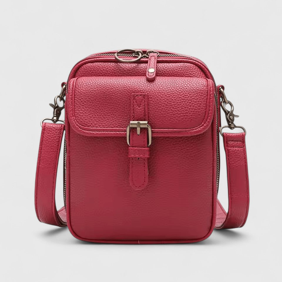 Cosette | Crossbody Bag with Adjustable Strap and Buckle Detail