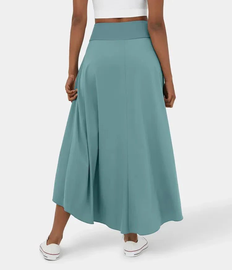 Anthea | Maxi Skirt with Side Slit and High Waist