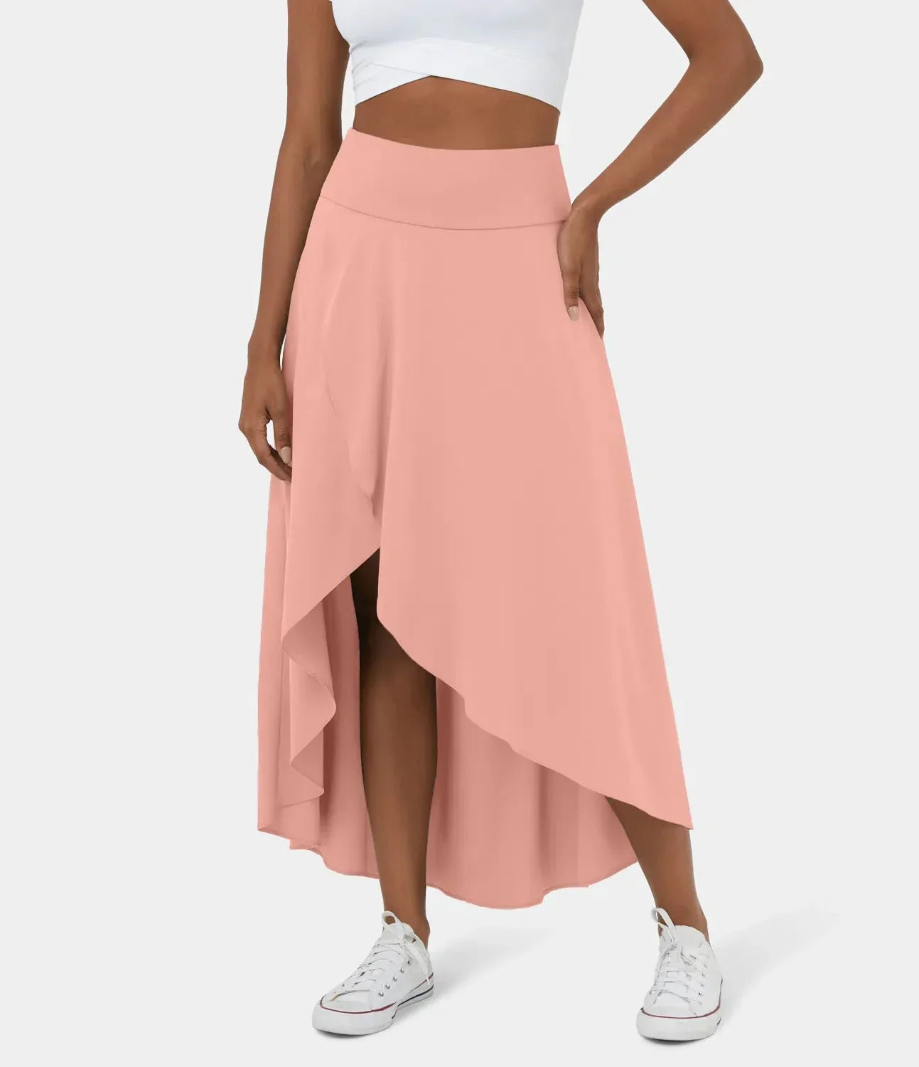 Anthea | Maxi Skirt with Side Slit and High Waist