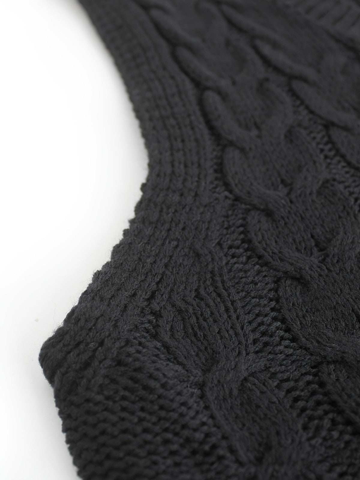Cora | Women's Cozy Cable-Knit V-Neck Sweater Vest