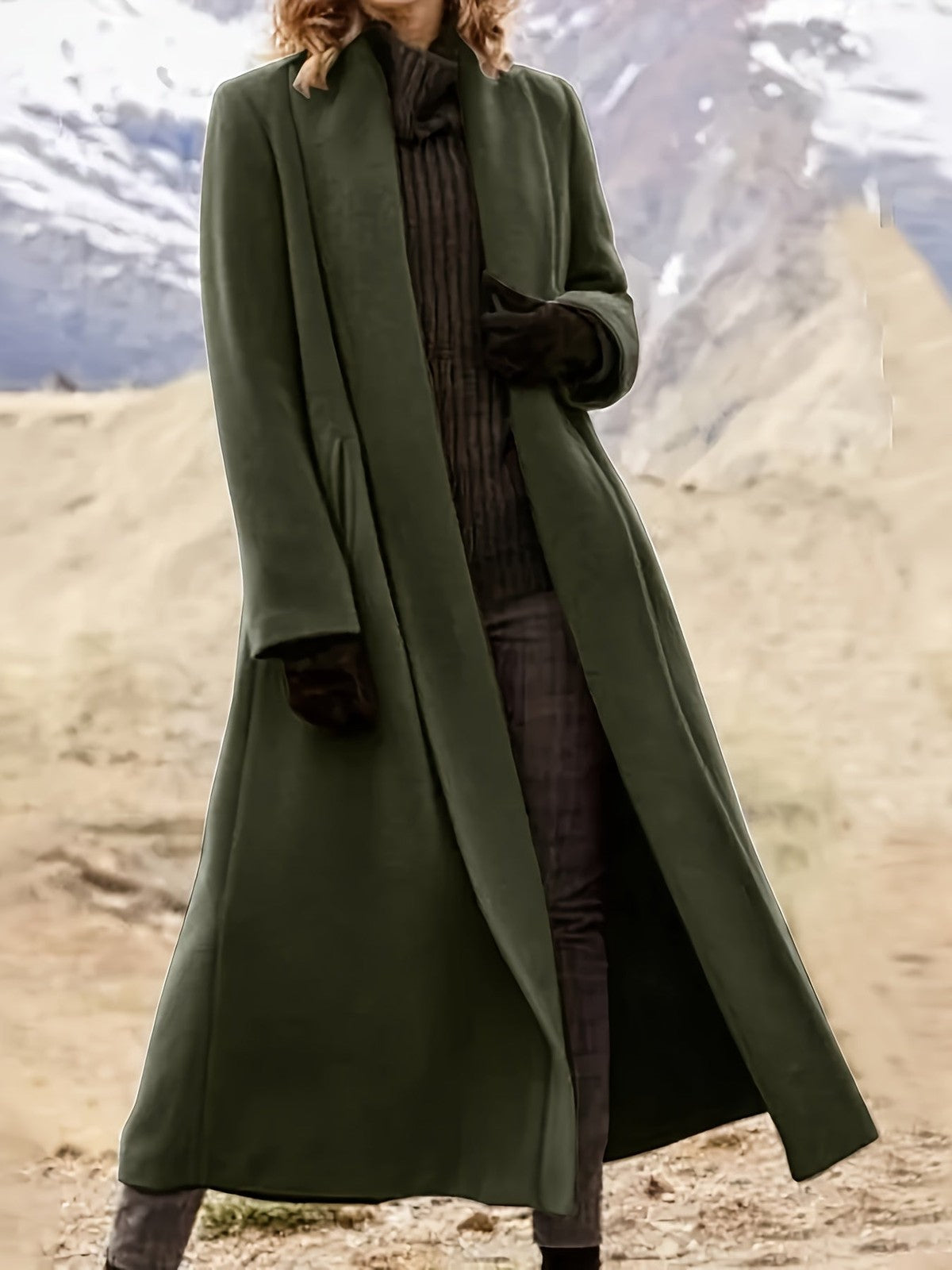 Sorren | Women's Elegant Longline Coat for Winter