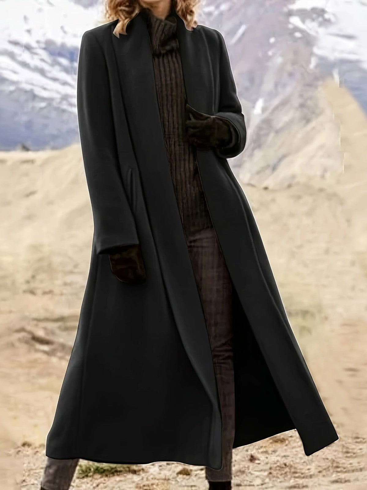 Sorren | Women's Elegant Longline Coat for Winter