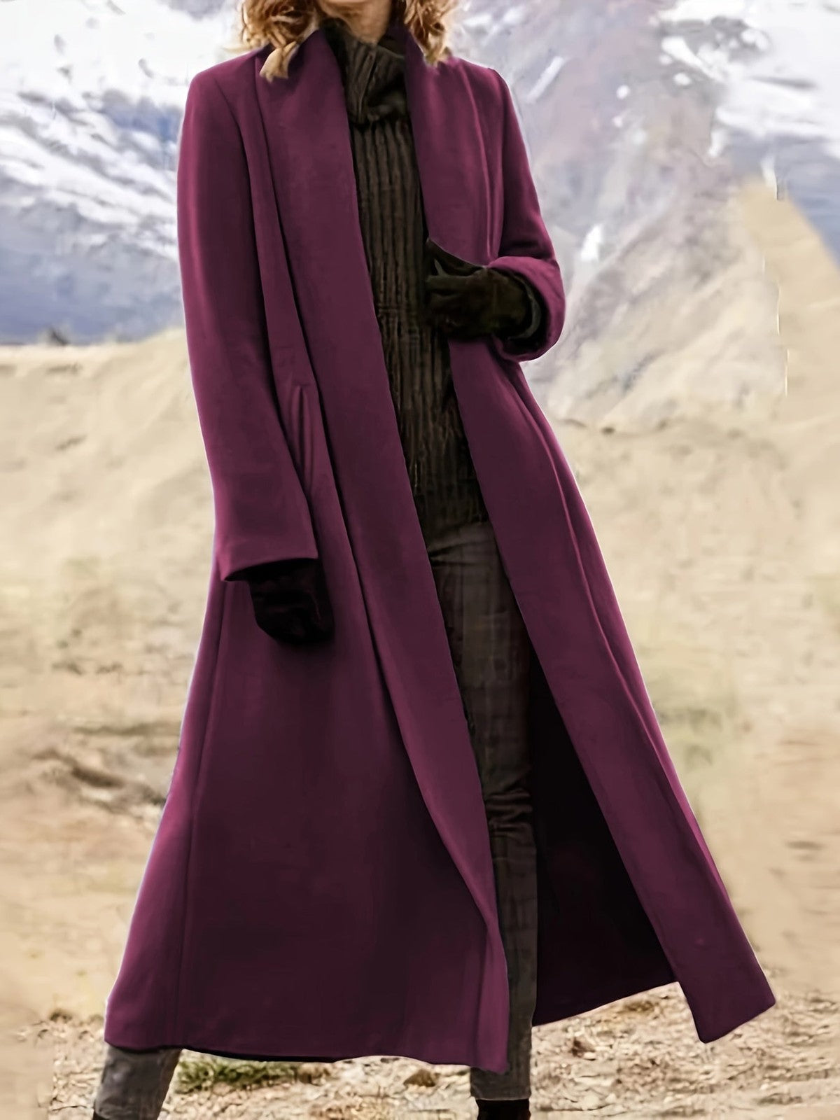 Sorren | Women's Elegant Longline Coat for Winter