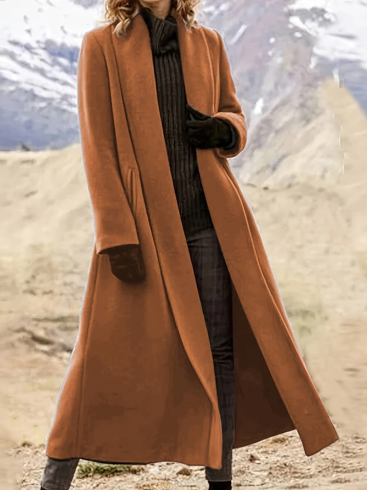 Sorren | Women's Elegant Longline Coat for Winter