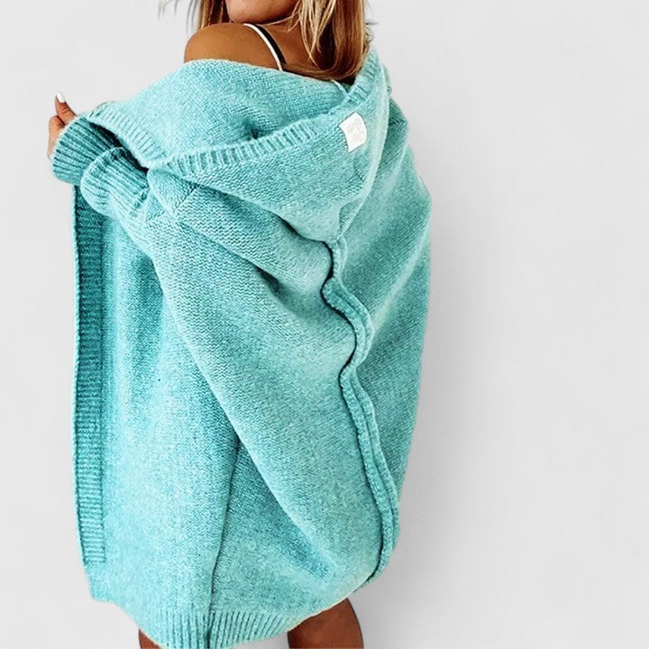 Della | Women's Cozy Oversized Winter Cardigan